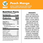 V8 Energy Peach Mango Energy Drink, 8 fl oz Can (12 Pack)