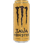 Monster Energy Java Monster Salted Caramel, Coffee + Energy Drink, 15 Fl Oz (Pack of 12)
