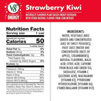 V8 +SPARKLING ENERGY Strawberry Kiwi Energy Drink, Made With Real Vegetable And Fruit Juices, 11.5 FL OZ Can (Pack Of 12)