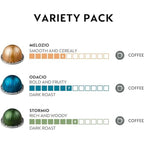 Nespresso Capsules Vertuo, Variety Pack, Medium and Dark Roast Coffee, 30 Count Coffee Pods, Brews 7.8 oz.