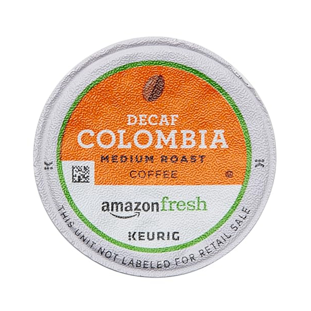 AmazonFresh 80 Ct. K-Cups, Decaf Colombia Medium Roast, Keurig K-Cup Brewer Compatible