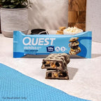 Quest Nutrition Overload Protein Bars, Cookie Commotion, 20g Protein, 1g Sugar, 3g Net Carbs, Gluten Free, 12 Count