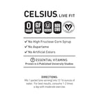 CELSIUS® On-the-Go Powder Sticks Dragonfruit Lime, Essential Energy 2.8 Oz (14 Sticks per Pack)
