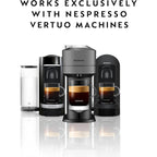 Nespresso Capsules Vertuo, Variety Pack, Medium and Dark Roast Coffee, 30 Count Coffee Pods, Brews 7.8 oz.